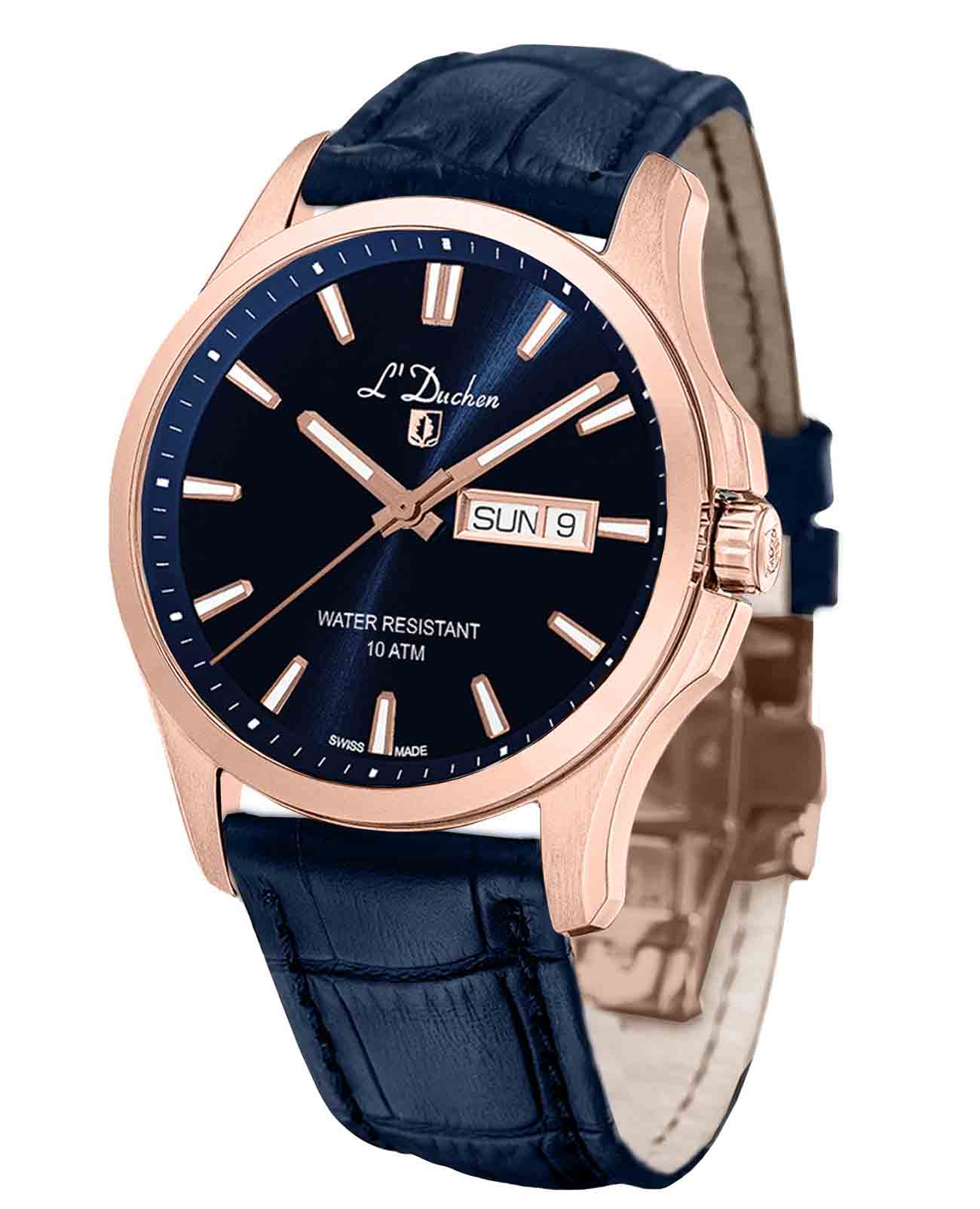 L'Duchen L'Duchen Dynamique D 261.46.36 , наручные мужские часы фото под углом